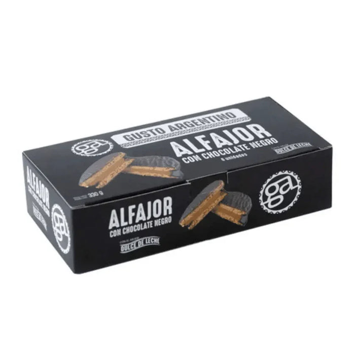 Pack Alfajor Gusto Argentino Chocolate - 6 Uds