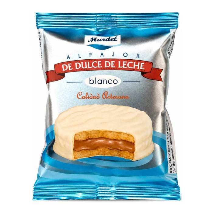 Alfajores Mardel Chocolate Blanco Pack 3 Unidades