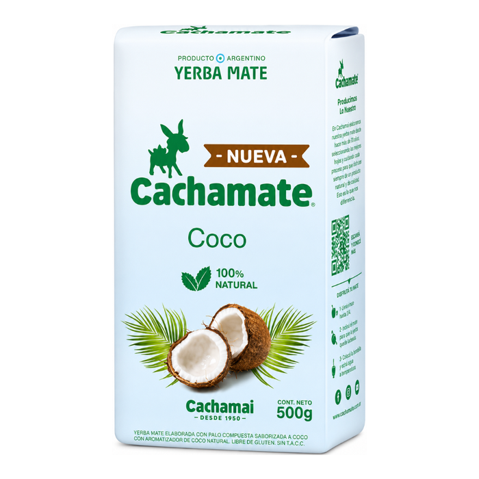Yerba Mate Cachamate Coco 500 Grs