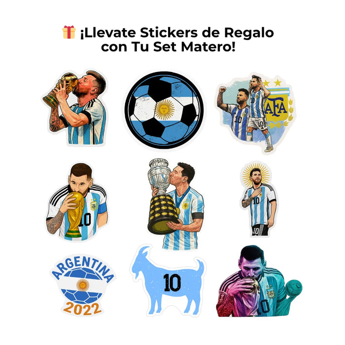 Set Matero 1.4L con Mate Clásico y Bombilla