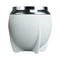 Mate Torpedo Térmico Blanco con Interior de Acero Inoxidable Con Bombilla