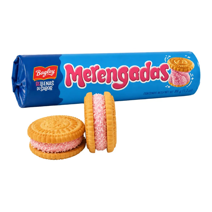 Merengadas Galletitas Bagley 88 Grs Galletitas Rellenas