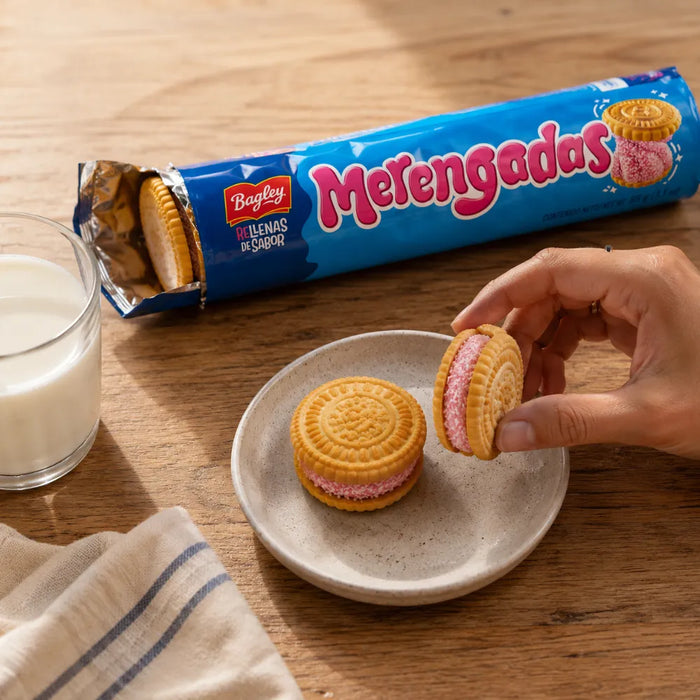 Merengadas Galletitas Bagley 88 Grs Galletitas Rellenas