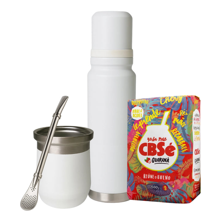 Set Matero 1L Completo con Mate Acero Inoxidable