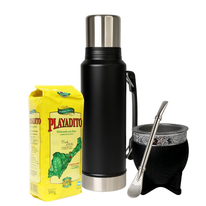 Set Matero 1L con Mate Imperial Térmico y Bombilla