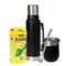 Set Matero con Termo 1L Mate Tradicional Bombilla Yerba y Stickers