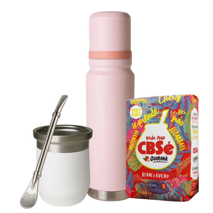 Set Matero 1L Completo con Mate Acero Inoxidable
