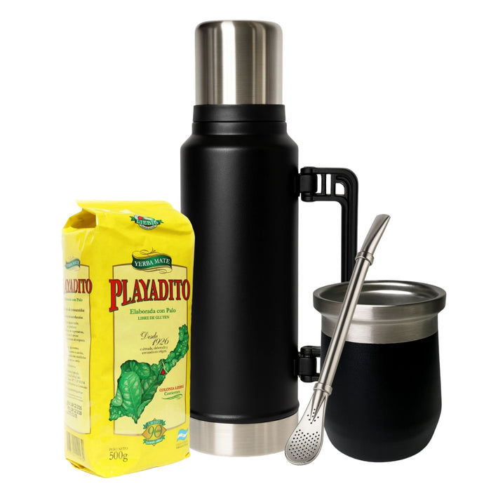 Set Matero 1.4L con Mate Clásico y Bombilla