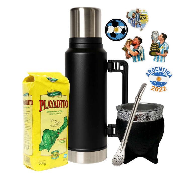 Set Matero 1.4L con Mate Imperial Térmico y Bombilla