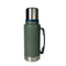 Termo 1 Litro De Acero Inoxidable Verde Apto Frio y Caliente
