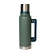 Termo 1,4 Litros De Acero Inoxidable Verde Apto Frio y Caliente