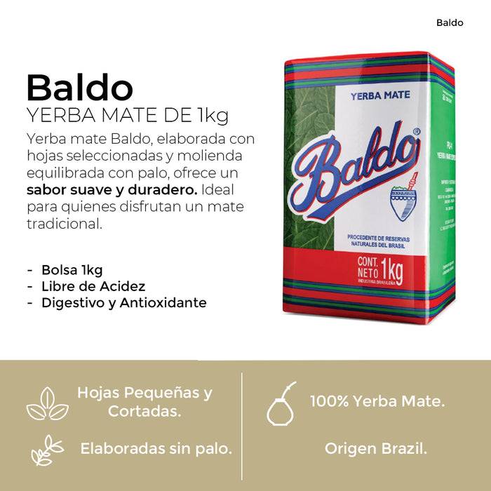 Yerba Mate Baldo 1 Kg