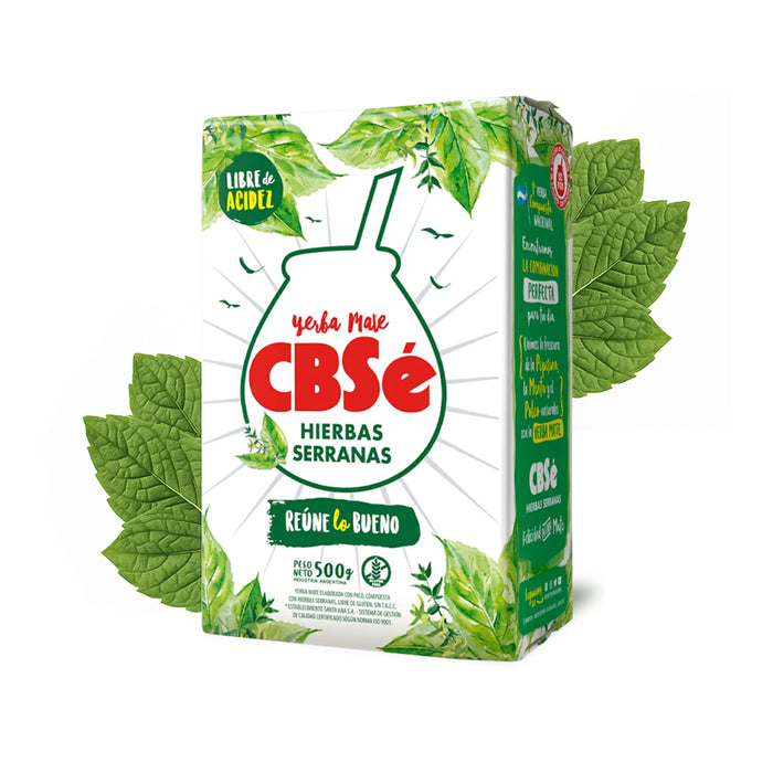 Yerba Mate CbSe Hierbas Serranas 500 Grs