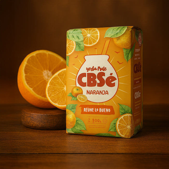 Yerba Mate CbSe Naranja 500 Grs