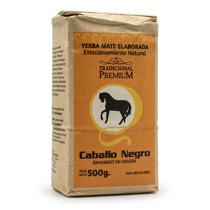 Yerba Mate Caballo Negro Tradicional 500 g
