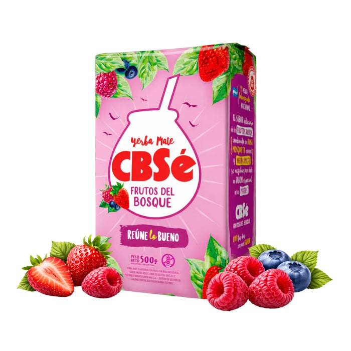 Yerba Mate CbSe Frutos del Bosque 500 Grs