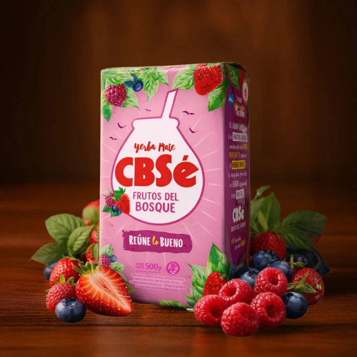 Yerba Mate CbSe Frutos del Bosque 500 Grs