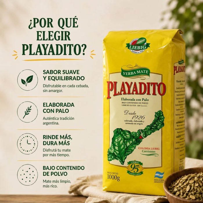 Yerba Mate Playadito 1 Kg