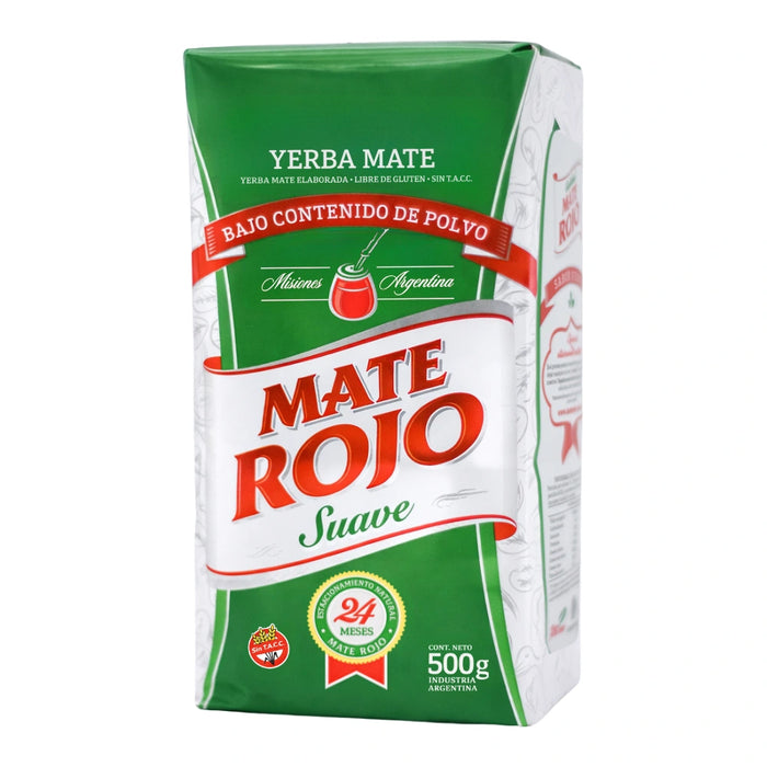 Yerba Mate Rojo Suave 500 Grs